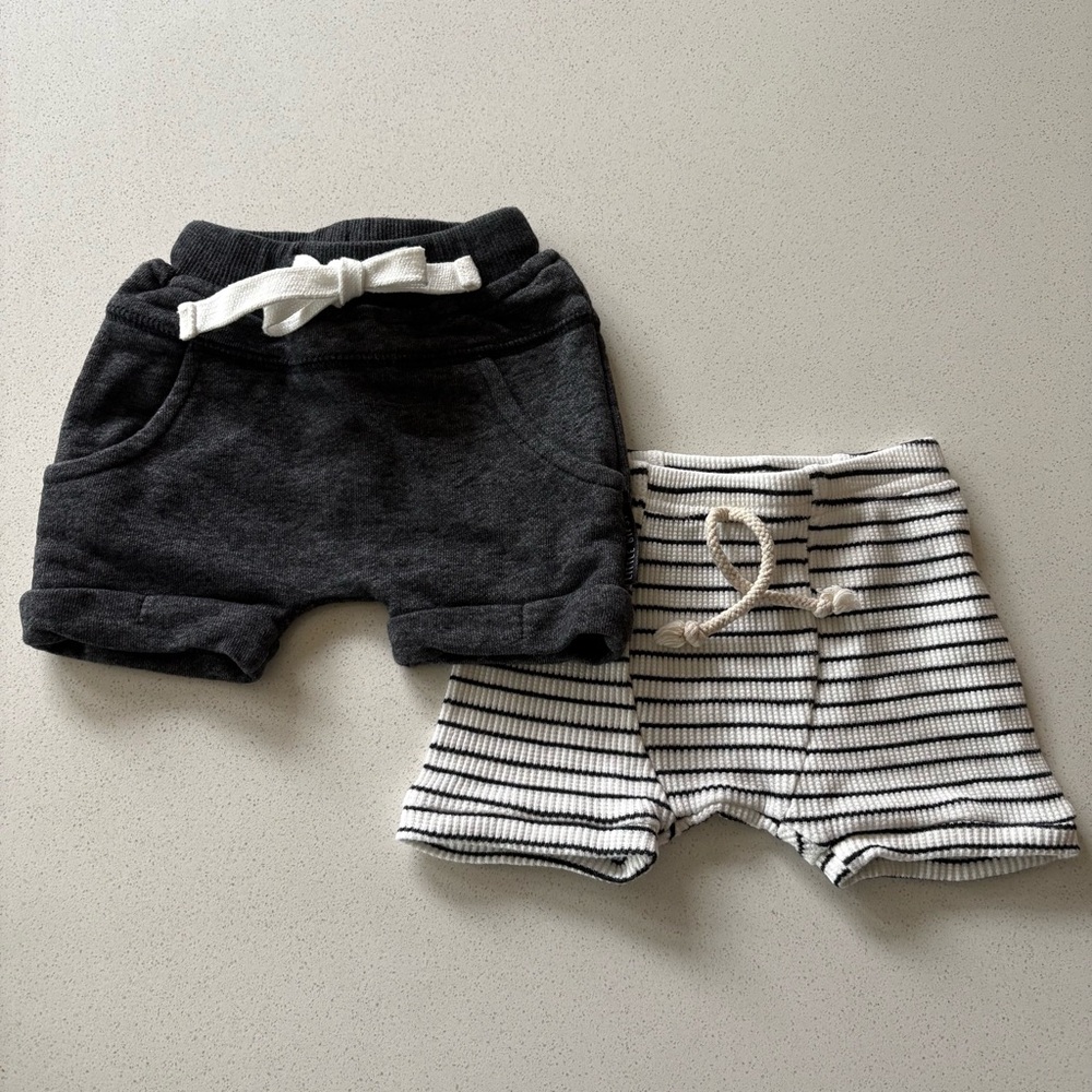 Little Bibsy & Little One Shop Shorts 0-3M